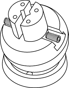 彫金用万力の画像