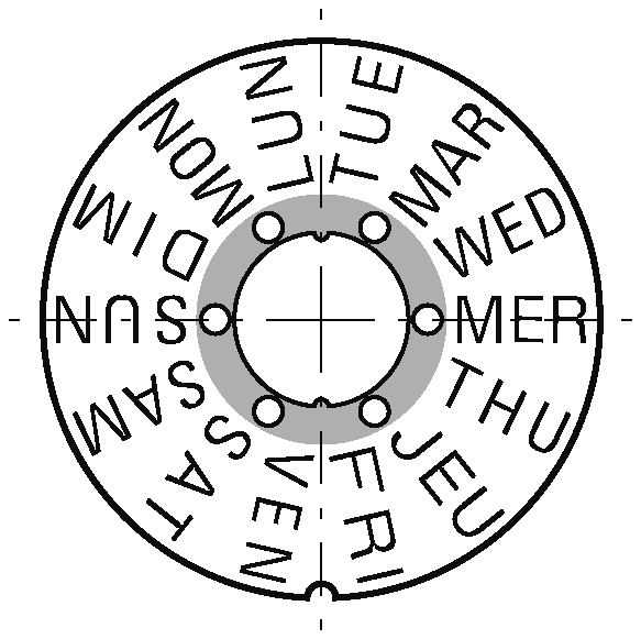 カレンダーの画像