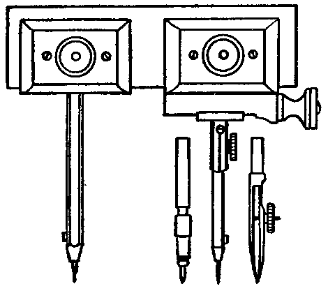 コンパス、両脚器の画像