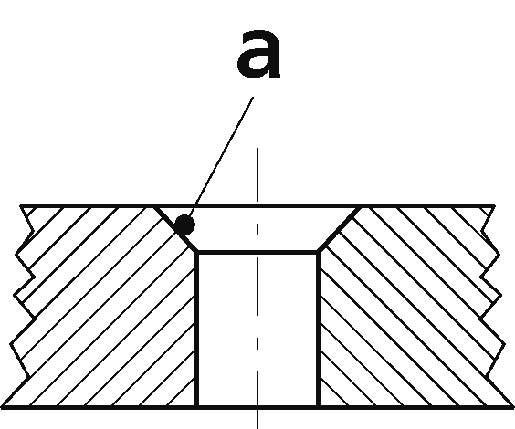 皿穴を開けるの画像