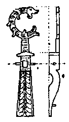 テンプ受けの画像