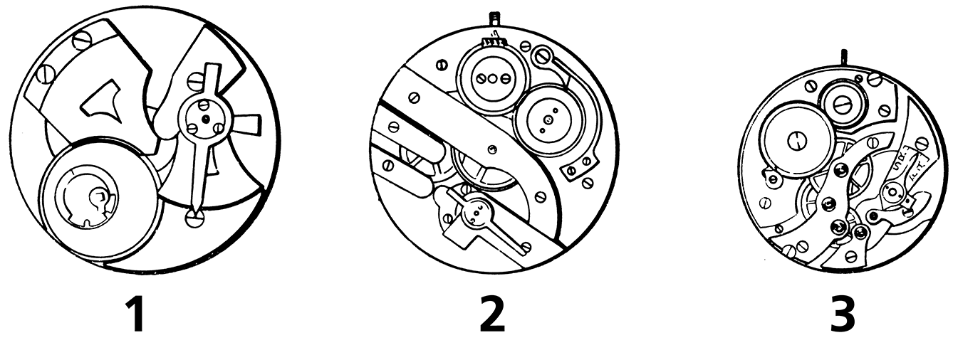 エボーシュ、ブランクムーブメントの画像