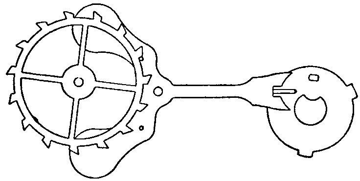脱進機、エスケープメントの画像