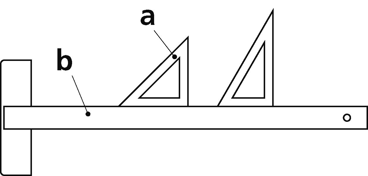 直角定規、スクエアの画像