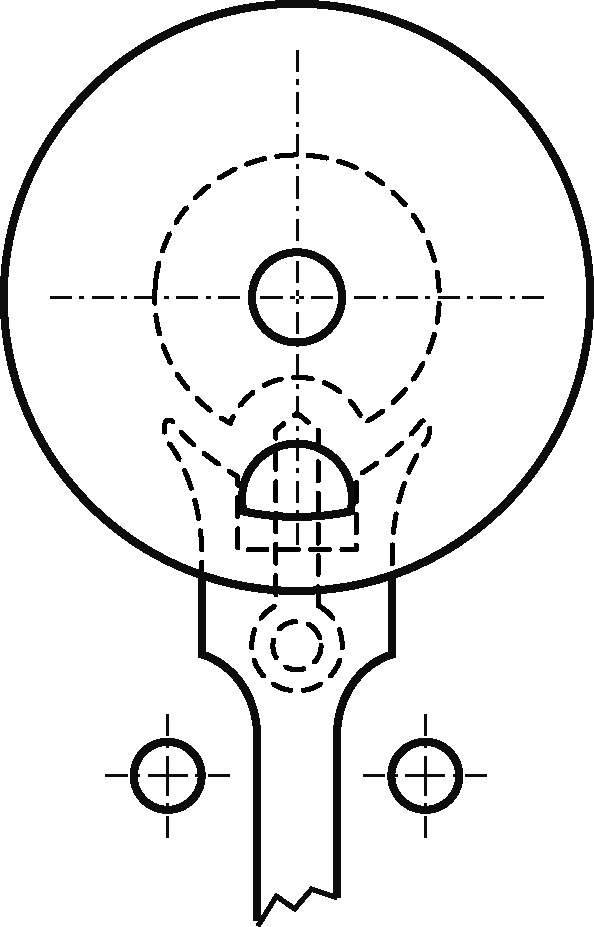 基準マークの画像