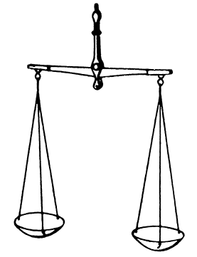 天秤の画像